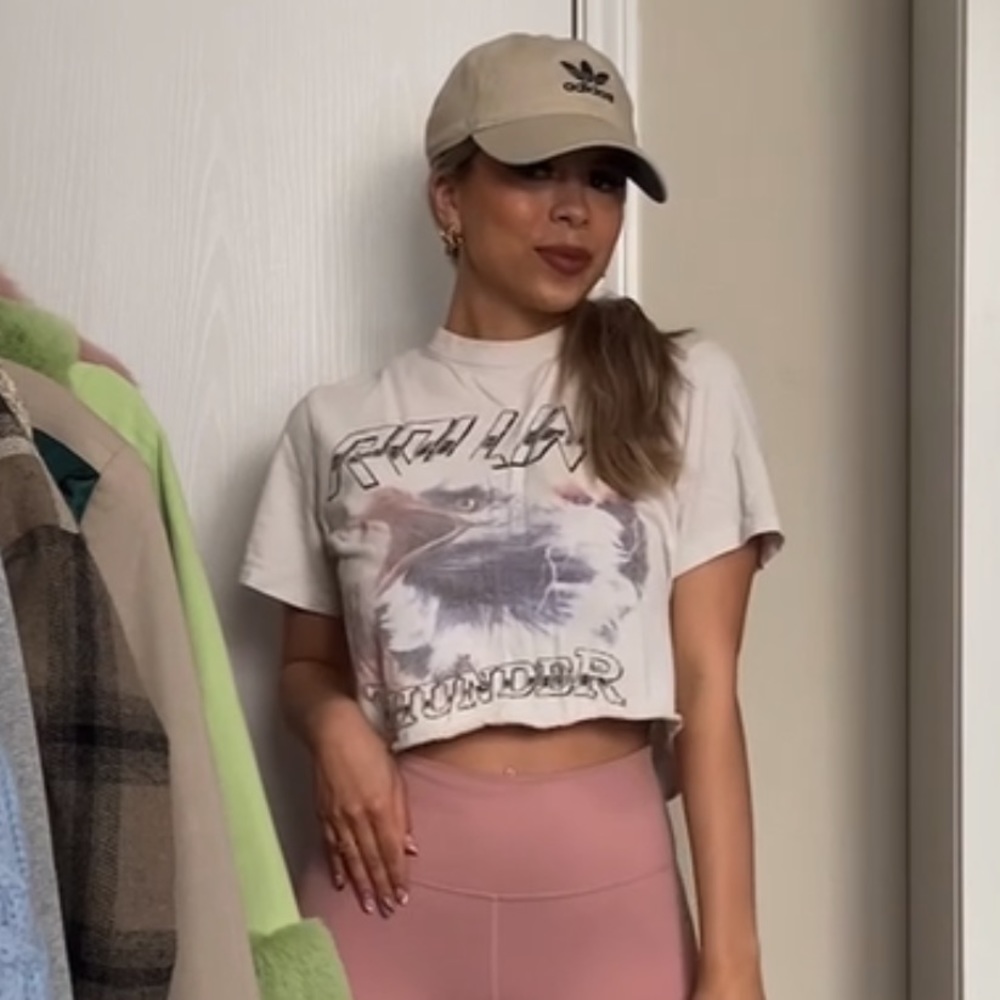 CROPPED BAND TSHIRT